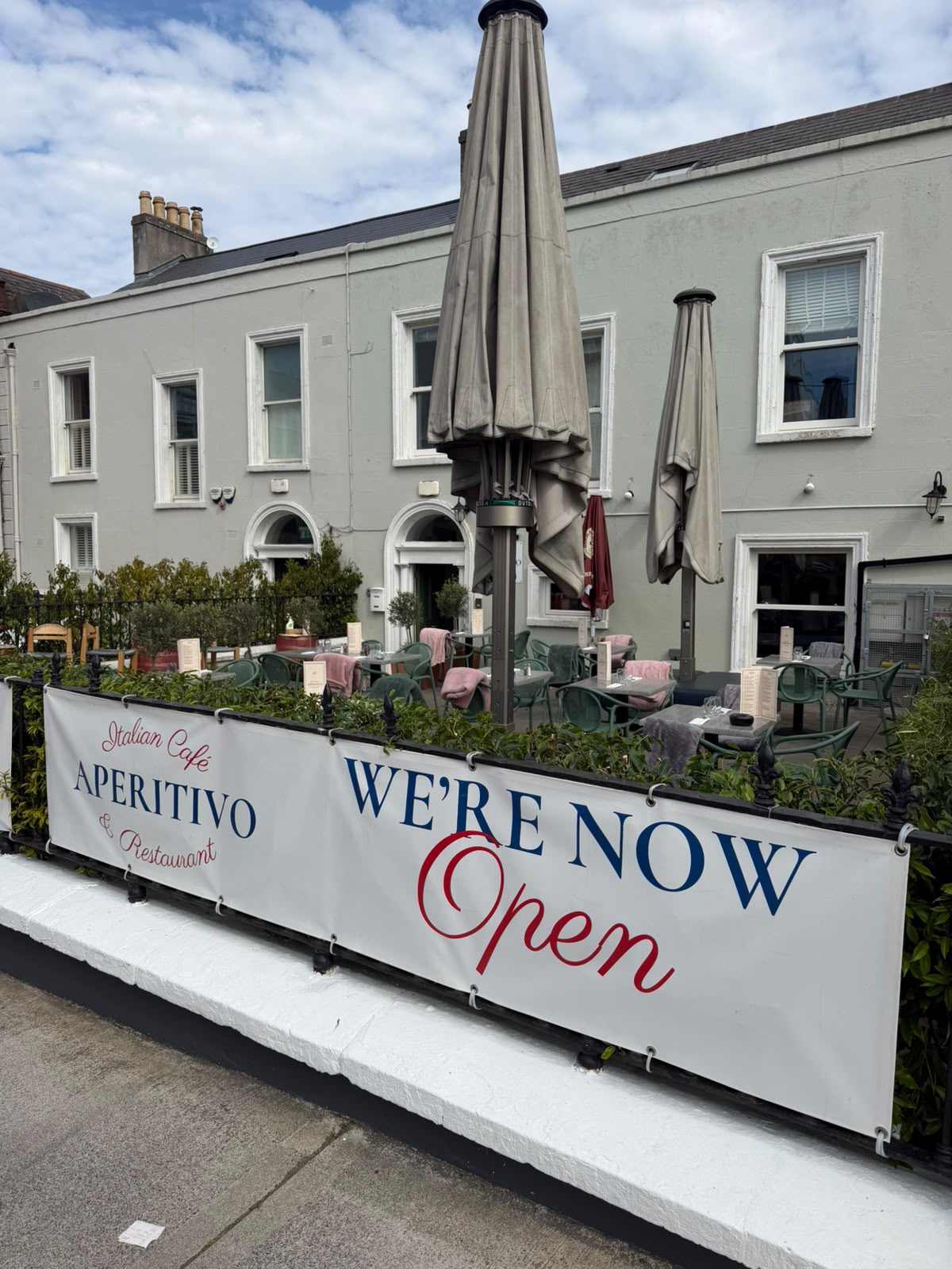 Aperitivo's storefront on Glasthule Road